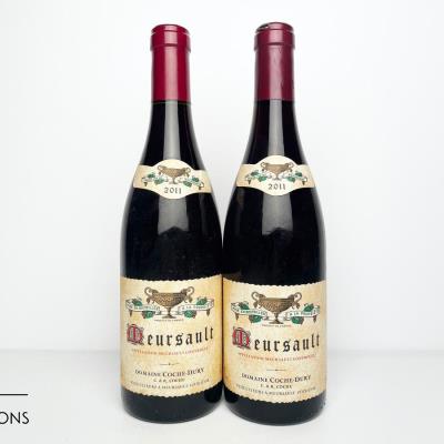 MEURSAULT ROUGE 2011 - Coche Dury - 2 Bottles