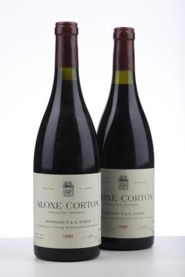 ALOXE CORTON 1990 - Domaine de Saier - 2 Bottles