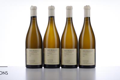 MEURSAULT LES GENEVRIERES 2009 - Pierre Yves Colin Morey - 4 Bottles