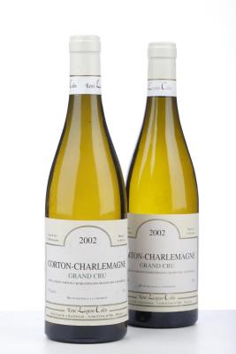 CORTON CHARLEMAGNE 2002 - Rene Lequin Colin - 2 Bottles