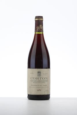 CORTON CLOS LES MARECHAUDES 1986 - F. et L. Saier - 1 Bottle