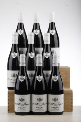 MERCUREY LES CHAMPS MARTIN 3*2016 + 6*2017   - Paul Jacqueson - 9 Bottles