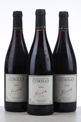 CORNAS GRANIT 60 VIEILLES VIGNES 2006 - Vincent Paris - 3 Bottles
