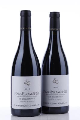 VOSNE ROMANEE AUX MALCONSORTS 2013 - Sylvain Cathiard - 2 Bottles