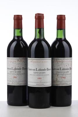 LALANDE BORIE 1981 - Mc - 3 Bottles