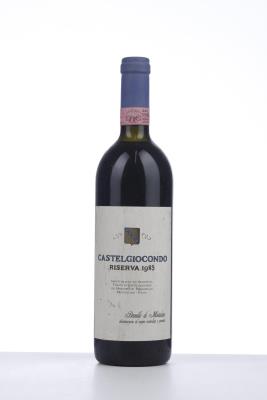BRUNELLO DI MONTALCINO RISERVA CASTELGIOCONDO 1985 - Frescobaldi - 1 Bottle