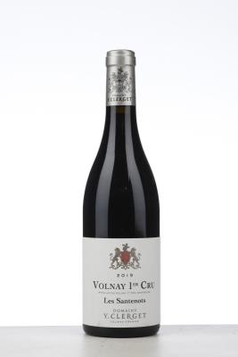 VOLNAY LES SANTENOTS 2019 - Yvon Clerget - 1 Bottle