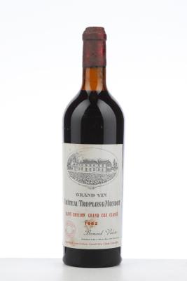 TROPLONG MONDOT 1962 - Marcel Remue - 1 Bottle
