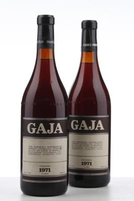 BARBARESCO 1971 - Gaja - 2 Bottles