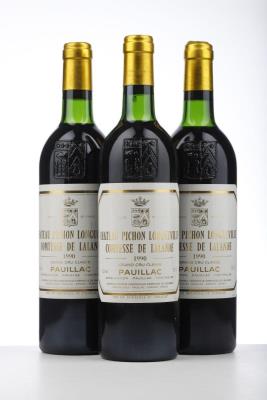 PICHON COMTESSE 1990 - Mc - 3 Bottles