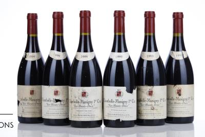 CHAMBOLLE MUSIGNY LES HAUTS DOIX 1999 - Robert Groffier - 6 Bottles