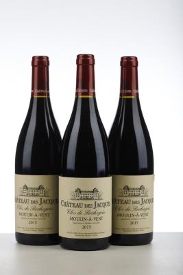 MOULIN A VENT CLOS DES ROCHEGRES CHATEAU DES JACQUES 2015 - Louis Jadot - 3 Bottles