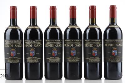 BRUNELLO DI MONTALCINO IL GREPPO 1998 - Biondi Santi - 6 Bottles - Oc 6
