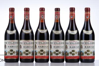 BAROLO 1970 - Marchesi di Barolo - 12 Bottles
