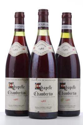 CHAPELLE CHAMBERTIN 1985 - Olphe Gaillard - 3 Bottles