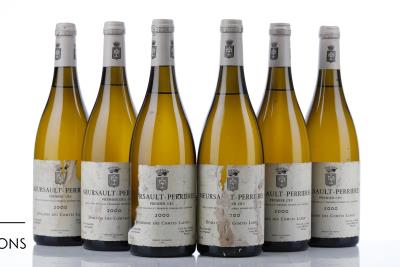 MEURSAULT PERRIERES 2000 - Comtes Lafon - 6 Bottles