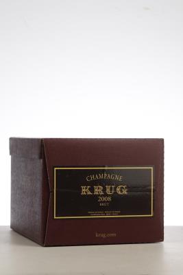 KRUG VINTAGE BRUT 2008 - Krug - 6 Bottles - Oc 6