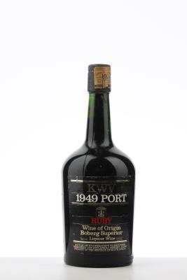 KWV RUBY PORT 1949 - KWV - 1 Bottle
