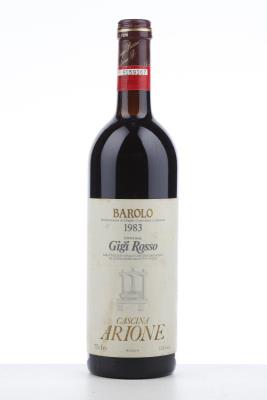BAROLO CASCINA ARIONE 1983 - Gigi Rosso - 1 Bottle