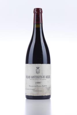 VOLNAY SANTENOTS DU MILIEU 1991 - Comtes Lafon - 1 Bottle