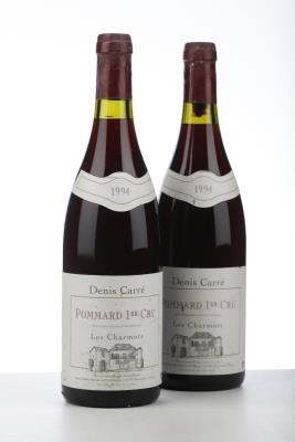 POMMARD LES CHARMOTS 1994 - Dennis Carre - 2 Bottles