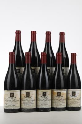SAINT JOSEPH 1996 - Jean Louis Chave - 9 Bottles
