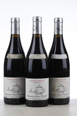 MARSANNAY CLOS DU ROY 2009 - Jean Fournier - 3 Bottles