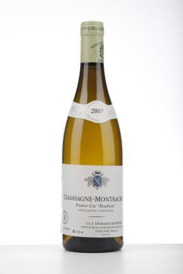 CHASSAGNE MONTRACHET BLANC BOUDRIOTTE 2007 - Ramonet - 1 Bottle