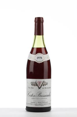 CORTON BRESSANDES 1978 - Gaston et Pierre Ravaut - 1 Bottle