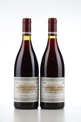 CHAMBOLLE MUSIGNY LES AMOUREUSES 1990 - JF Mugnier - 2 Bottles