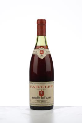CHAMBERTIN CLOS DE BEZE 1975 - Faiveley - 1 Bottle