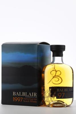 BALBLAIR 1997 - Balblair Distillery - Distilled 1997 - Bottled 2007 - 43% ABV - 1 x 0,7 Ltr - Oc 1