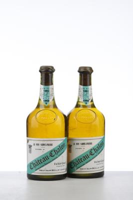 CHATEAU CHALON 1962 - Vichot Girod - 2 x 0,620Ltr