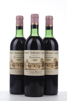 VIEUX CHATEAU CERTAN 1970 - Mc - 3 Bottles