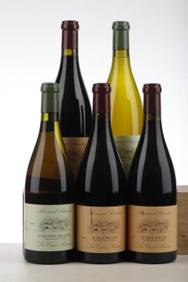 CHINON LA CROIX BOISSEE 3*2014 + CHINON BLANC LA CROIX BOISSEE 2*2016   - Bernard Baudry - 5 Bottles