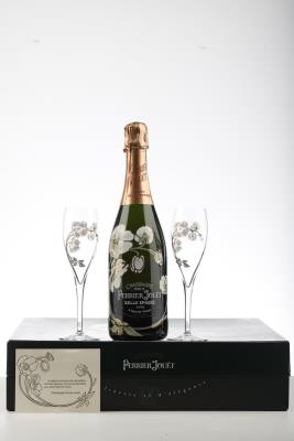 PERRIER JOUET BELLE EPOQUE 1996 - Perrier Jouet - 1 Bottle - Giftbox with 2 Glasses