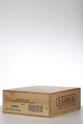 COTE ROTIE LA MOULINE 2011 - Guigal - 3 Bottles - Owc 3