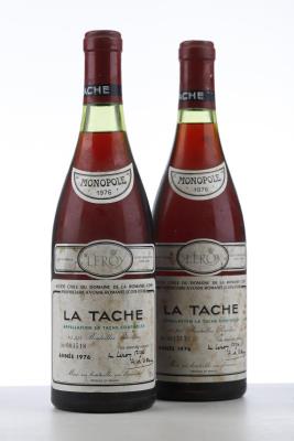 LA TACHE 1976 - Domaine de la Romanee Conti - 2 Bottles