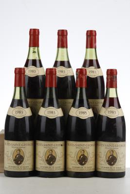 NUITS ST GEORGES 1983 - Neg. Leonard de St Aubin - 7 Bottles