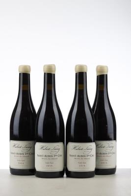 SAINT AUBIN ROUGE DERRIERE CHEZ EDOUARD VIEILLES VIGNES 2014 - Hubert Lamy - 4 Bottles