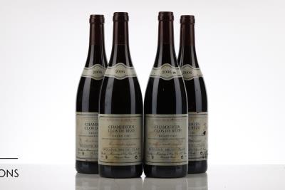 CHAMBERTIN CLOS DE BEZE 2006 - Bruno Clair - 4 Bottles