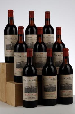 DU GLANA 1966 - Negociant - 9 Bottles