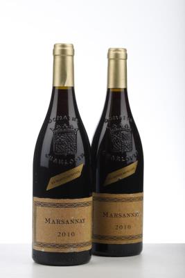 MARSANNAY EN MONTCHENEVENOY 2010 - Philippe Charlopin Parizot - 2 Bottles