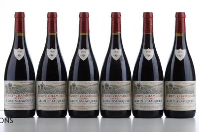 GEVREY CHAMBERTIN CLOS ST JACQUES Armand Rousseau 1996 - 6 Bottles