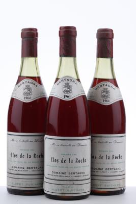 CLOS DE LA ROCHE 1964 - Bertagna - 3 Bottles