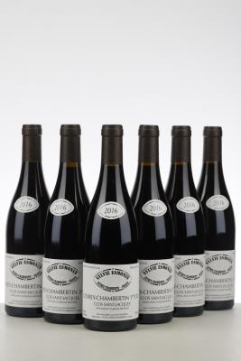 GEVREY CHAMBERTIN CLOS ST JACQUES 2016 - Sylvie Esmonin - 6 Bottles