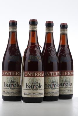 BAROLO 1970 - Giacomo Conterno - 4 Bottles