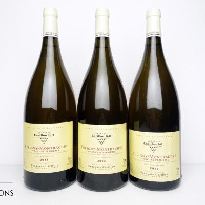 PULIGNY MONTRACHET LES PERRIERES 2013 - François Carillon - 3 Magnums
