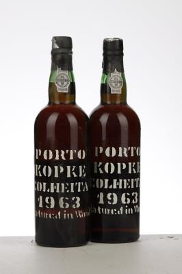 KOPKE COLHEITA PORT 1963 - Kopke - Bottled in 1994 - 2 Bottles