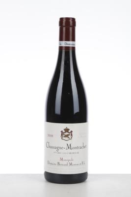 CHASSAGNE MONTRACHET ROUGE MORGEOT LA CARDEUSE 2008 - Bernard Moreau - 1 Bottle